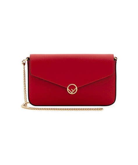 fendi f calf crossbody pouch bag